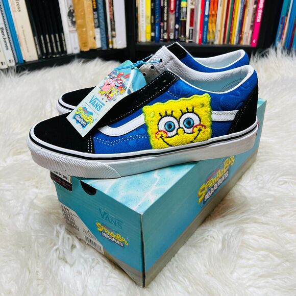 Vans Shoes - Vans X Spongebob Squarepants Old Skool Sneakers Nickelodeon VN0A38G19XD